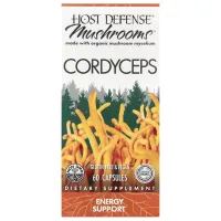 Энергетическая поддержка с кордицепсом (Cordyceps Energy Support) 1000 мг 60 капсул