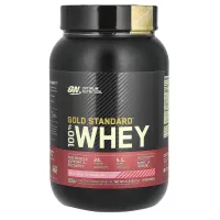 Сироватковий протеїн (100% Whey Gold Standard) 907 г зі смаком полуниці