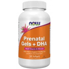 Витамины для беременных с рыбьим жиром (Prenatal Multiple Vitamin+DHA) 180 капсул