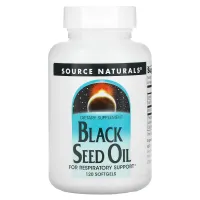 Масло чёрного тмина (Black Seed Oil) 1000 мг 120 капсул