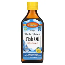 Рыбий жир норвежский со вкусом лимона (Fish Oil) 200 мл