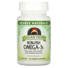 Омега-3 из морских водорослей для веганов (Non-fish Omega-3) 30 капсул