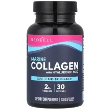 Морской коллаген и гиалуроновая кислота (Marine Collagen) 120 капсул