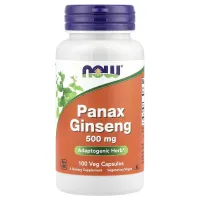 Женьшень (Panax Ginseng) 500 мг 100 капсул