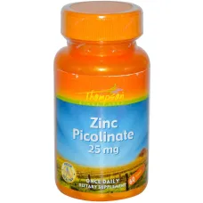 Цинк пиколинат (Zinc Picolinate) 25 мг 60 таблеток