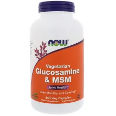 Глюкозамін і МСМ (Glucosamine & MSM) 500/333 мг 240 капсул