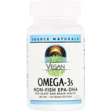 Омега-3 для веганов (Vegan Omega-3S EPA-DHA) 30 капсул