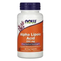 Альфа-ліпоєва кислота (Alpha-lipoic acid) 250 мг 60 капсул