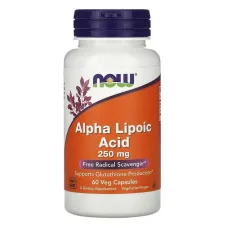 Альфа-ліпоєва кислота (Alpha-lipoic acid) 250 мг 60 капсул
