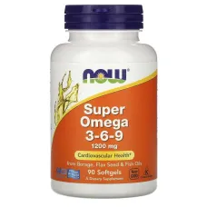 Супер Омега 3-6-9 (Super Omega 3-6-9) 1200 мг 90 капсул
