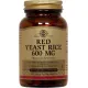 Червоний дріжджовий рис (Red Yeast Rice), Solgar, 600 мг 60 капсул