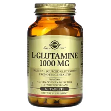 Глютамін (L-Glutamine) 1000 мг 60 таблеток