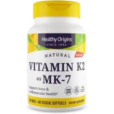 Витамин K2 в форме MK7 (Vitamin K2 as MK-7) 100 мкг 60 капсул