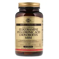 Глюкозамін та Хондроїтин з MCМ та Гіалуроновою кислотою (Glucosamine Hyaluronic Acid Chondroitin MSM) 120 таблеток