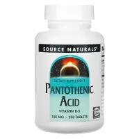 Пантотенова кислота (Pantothenic acid) 100 мг 250 таблеток