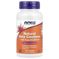 Бета каротин натуральний (Natural Beta Carotene) 25000 МО 90 капсул
