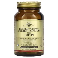 Комплекс Черника, гинкго, очанка плюс лютеин (Bilberry Ginkgo Eyebright Complex Plus Lutein) 60 капсул