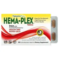 Комплекс вітамінів та мінералів (Hema-Plex) 30 таблеток повільного вивільнення