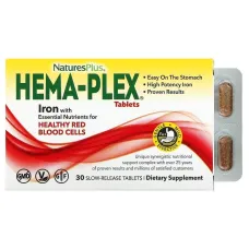 Комплекс вітамінів та мінералів (Hema-Plex) 30 таблеток повільного вивільнення