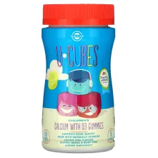U-cubes жувальний кальцій з D3 для дітей (Children's calcium with D3) 250 мг/300 МО 60 цукерок