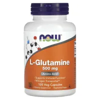 Л-Глютамин (L-Glutamine) 500 мг 120 капсул