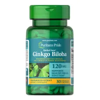 Гінкго Білоба стандартизований екстракт (Ginkgo Biloba) пробна версія 120 мг 30 капсул