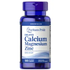 Кальцій Магній Цинк Хелат (Chelated Calcium Magnesium Zinс) 100 капсул