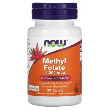 Метилфолат (Methyl folate) 1000 мкг 90 таблеток
