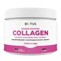 Морський колаген з гіалуроновою кислотою та вітаміном С (Collagen Peptides) 5000 мг 206 г