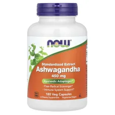 Ашвагандха екстракт кореня (Ashwagandha) 450 мг 180 капсул
