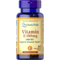 Витамин E в виде д-альфа токоферолацетат (Vitamin E) 400 МЕ 100 капсул