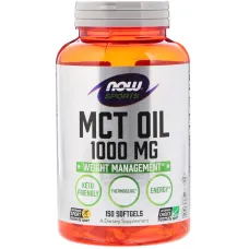 Масло МСТ (MCT Oil) 1000 мг 150 капсул