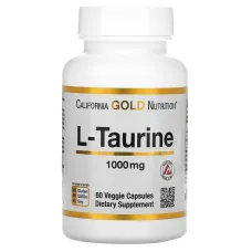 L-таурин (L-Taurine) 1000 мг 60 капсул
