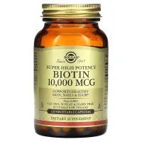 Біотин (Biotin Super High Potency) 10000 мкг 120 капсул