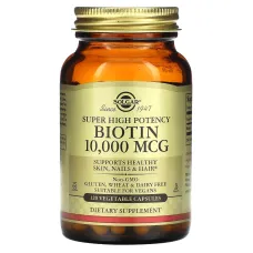 Біотин (Biotin Super High Potency) 10000 мкг 120 капсул