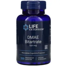 DMAE- Диметиламиноэтанол (DMAE Bitartrate) 150 мг 200 капсул