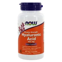 Гіалуронова кислота (Hyaluronic Acid), NOW Foods, 100 мг 60 капсул