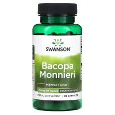 Экстракт Бакопы Монье (Bacopa Monnieri Extract) 250 мг 90 капсул