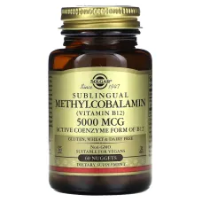 Вітамін В12 (Sublingual Methylcobalamin В12) 5000 мкг 60 таблеток