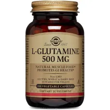 L- глютамін (L-Glutamine) 500 мг 100 капсул