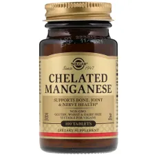Марганець (Chelated Manganese) 8 мг 100 таблеток