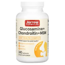 Глюкозамин Хондроитин с MSM (Glucosamine & Chondroitin with MSM) 240 капсул