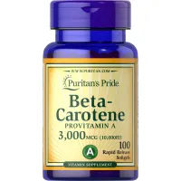 Бета-каротин (Beta-Carotene) 10000 МЕ 100 капсул