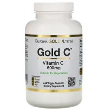 Витамин С (Gold C Vitamin C) 500 мг 240 капсул