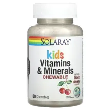 Мультивитамины для детей (Children's Chewable Vitamins & Minerals) 60 жевательных таблеток со вкусом вишни