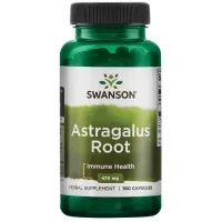 Корінь Астрагала (Astragalus Root), Swanson, 470 мг 100 капсул