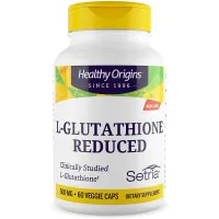Вільний L-глутатіон (Reduced L-Glutathione) 500 мг 60 капсул