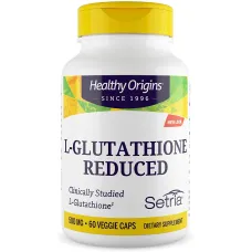 Свободный L-глутатион (Reduced L-Glutathione) 500 мг 60 капсул