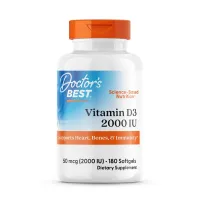 Вітамін D3 (Vitamin D3) 2000 МО 180 капсул