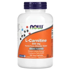 Л-Карнитин (L-Carnitine) 500 мг 180 капсул